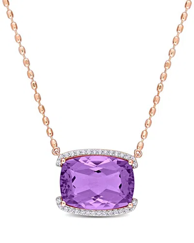 Rina Limor Silver 16.64 Ct. Tw. Rose De France Pendant
