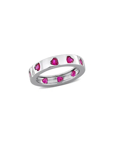 RINA LIMOR RINA LIMOR SILVER 1.70 CT. TW. LAB-GROWN RUBY RING