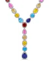 Rina Limor Silver 239.82 Ct. Tw. Cubic Zirconia Necklace