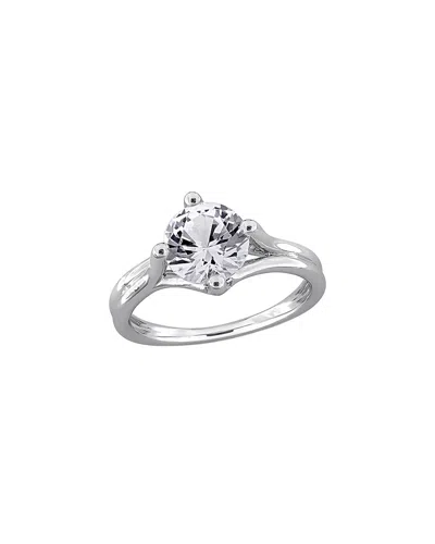 Rina Limor Silver 2.40 Ct. Tw. Lab-grown Sapphire Ring In Metallic