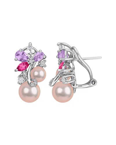 Rina Limor Silver 2.46 Ct. Tw. Rose De France In Metallic