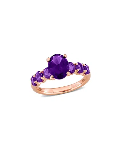 Rina Limor Silver 2.55 Ct. Tw. African Amethyst Ring In Metallic