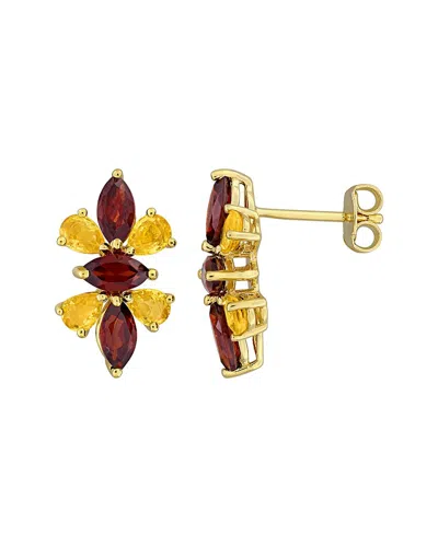 Rina Limor Silver 2.70 Ct. Tw. Garnet In Gold