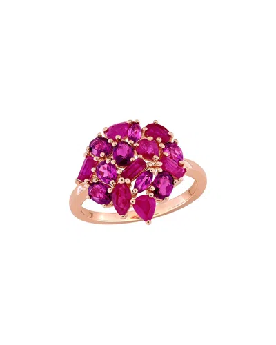 Rina Limor Silver 2.99 Ct. Tw. Ruby In Gold
