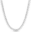 RINA LIMOR RINA LIMOR SILVER 31.20 CT. TW. LAB-GROWN SAPPHIRE NECKLACE