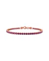 Rina Limor Silver 3.67 Ct. Tw. Rhodolite Bracelet