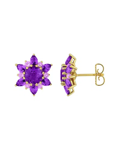 Rina Limor Silver 4.90 Ct. Tw. Amethyst In Gold