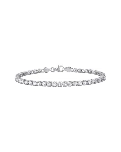 Rina Limor Silver 6.12 Ct. Tw. Lab-grown Sapphire Bracelet