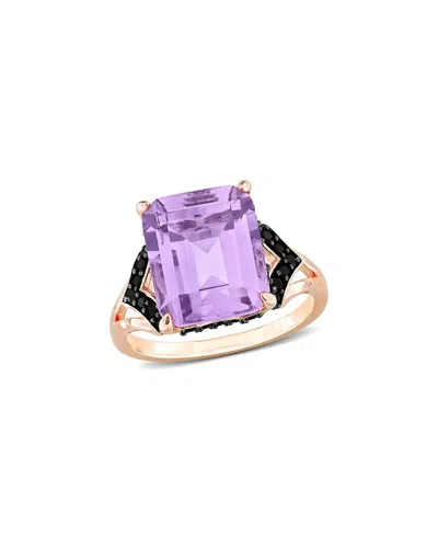 RINA LIMOR RINA LIMOR SILVER 6.32 CT. TW. ROSE DE FRANCE & SAPPHIRE RING