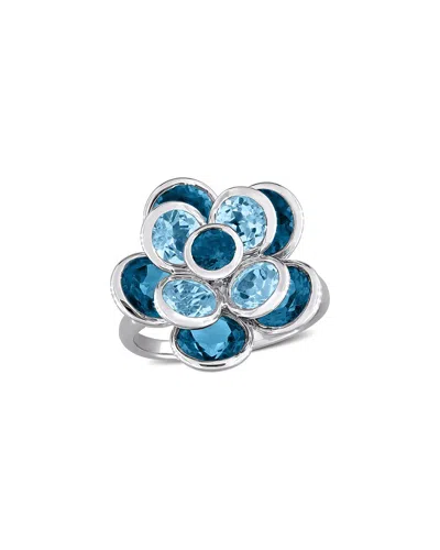 Rina Limor Silver 7.32 Ct. Tw. Topaz Ring