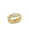 Rina Limor Vermeil 0.25 Ct. Tw. Diamond Link Ring