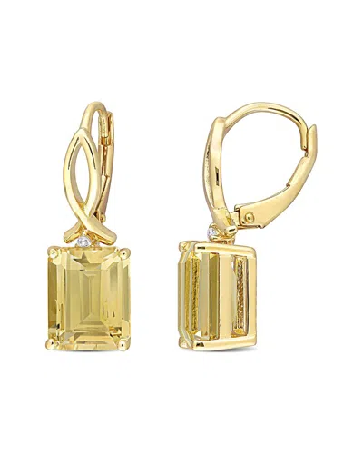 Rina Limor Vermeil 6.26 Ct. Tw. Gemstone Earrings