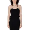 Rinascimento Black Polyester Tops & T-shirt