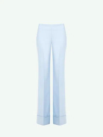 Rinascimento Blue Woman Palace Trousers