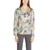 Rinascimento Green Polyester Blouse In Multi