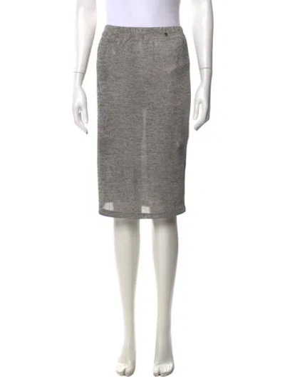 Pre-owned Rinascimento Midi Length Skirt W/ Tags In Grey