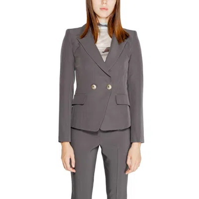 Rinascimento Polyester Suits & Women's Blazer In Grey