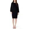 Rinascimento Black Polyester Dress In Black