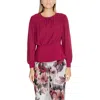 Rinascimento Bordeaux Polyester Shirt In Blue