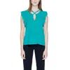 Rinascimento Green Polyester Shirt In Green