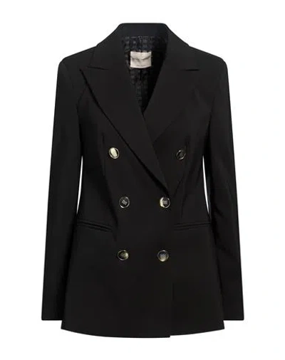 Rinascimento Woman Blazer Black Size S Polyester, Elastane