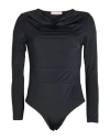 Rinascimento Woman Bodysuit Black Size M Polyamide, Elastane