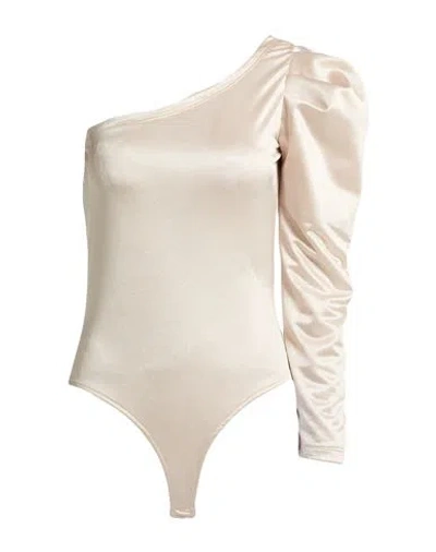 Rinascimento Woman Bodysuit Cream Size M Polyester