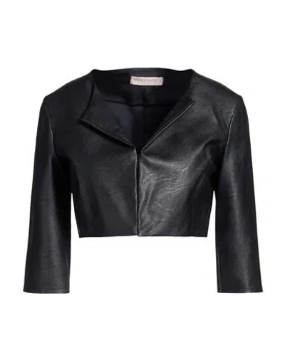 Rinascimento Woman Jacket Black Size Xl Viscose