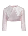 Rinascimento Woman Jacket Light Pink Size S Polyester, Metallic Fiber