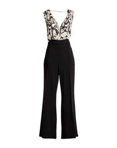 Rinascimento Woman Jumpsuit Black Size 18 Viscose