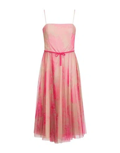 Rinascimento Woman Midi Dress Fuchsia Size M Polyester
