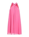 Rinascimento Woman Midi Dress Fuchsia Size Xs Polyester In Pink