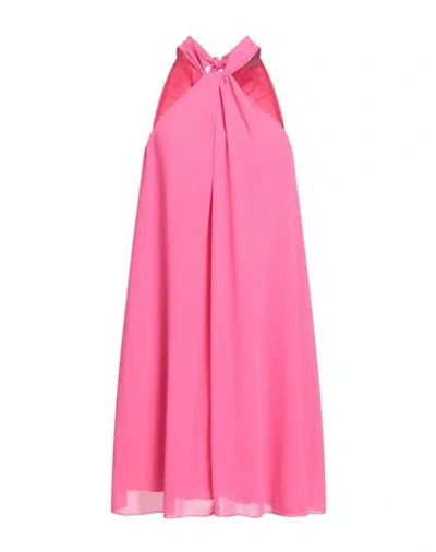 Rinascimento Woman Midi Dress Fuchsia Size Xs Polyester In Pink