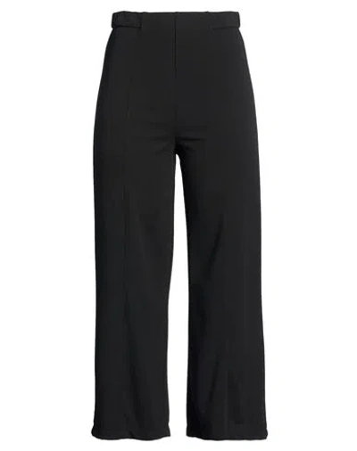 Rinascimento Woman Pants Black Size S Polyester, Elastane