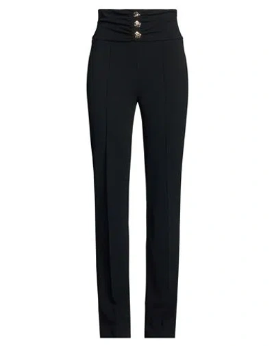 Rinascimento Woman Pants Black Size Xs Polyester, Elastane