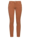 Rinascimento Woman Pants Camel Size S Cotton, Elastane In Beige