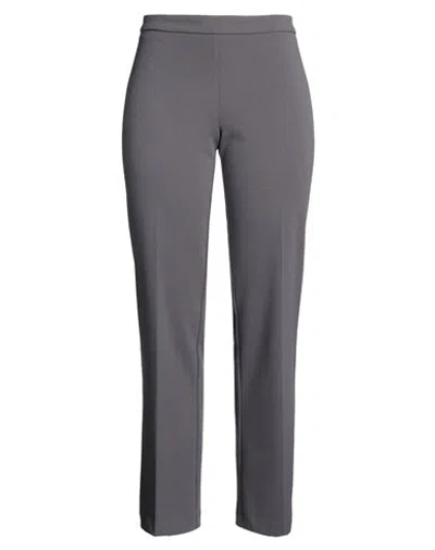Rinascimento Woman Pants Grey Size 12 Polyester, Elastane In Gray