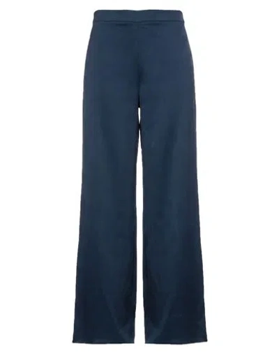 Rinascimento Woman Pants Navy Size 14 Polyester