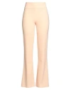 Rinascimento Woman Pants Salmon Pink Size L Polyester, Elastane