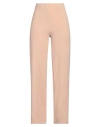 Rinascimento Woman Pants Sand Size M Polyester, Elastane In Beige
