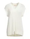 Rinascimento Sweaters In White