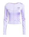 Rinascimento Woman T-shirt Lilac Size S Polyamide, Elastane In Purple