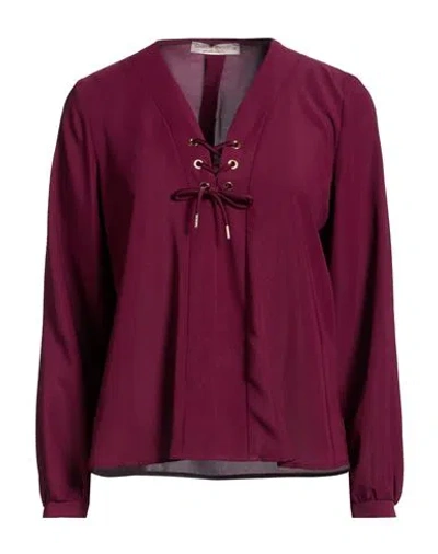 Rinascimento Woman Top Garnet Size Xs Polyester In Multi