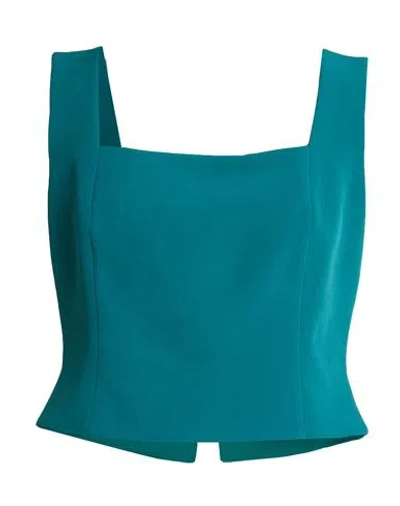 Rinascimento Woman Top Green Size Xs Polyester, Elastane
