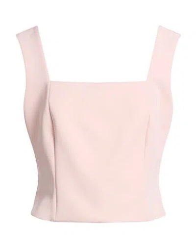Rinascimento Woman Top Light Pink Size M Polyester, Elastane