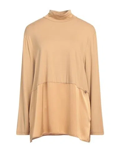 Rinascimento Woman Top Sand Size 14 Viscose, Elastane In Beige