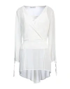 Rinascimento Woman Top White Size S Polyester In White