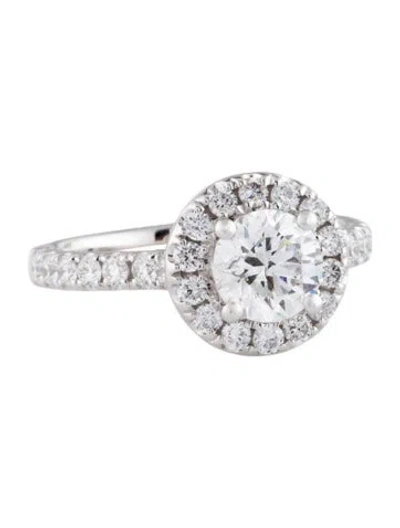 Pre-owned Ring 1.00ct Lab-grown Diamond Engagement  In Multi