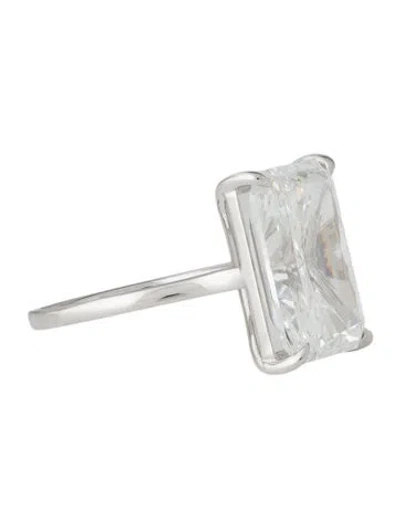 Pre-owned Ring 10.17ctw Lab-grown Diamond Solitaire Engagement  In Multi
