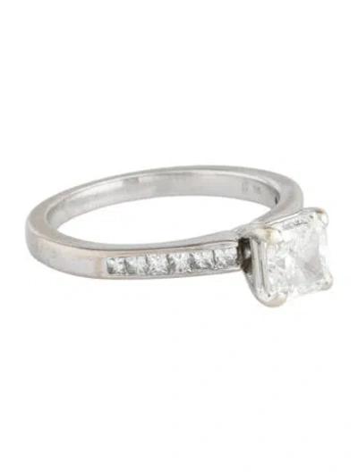 Pre-owned Ring 1.01ct Diamond Engagement  In Multi
